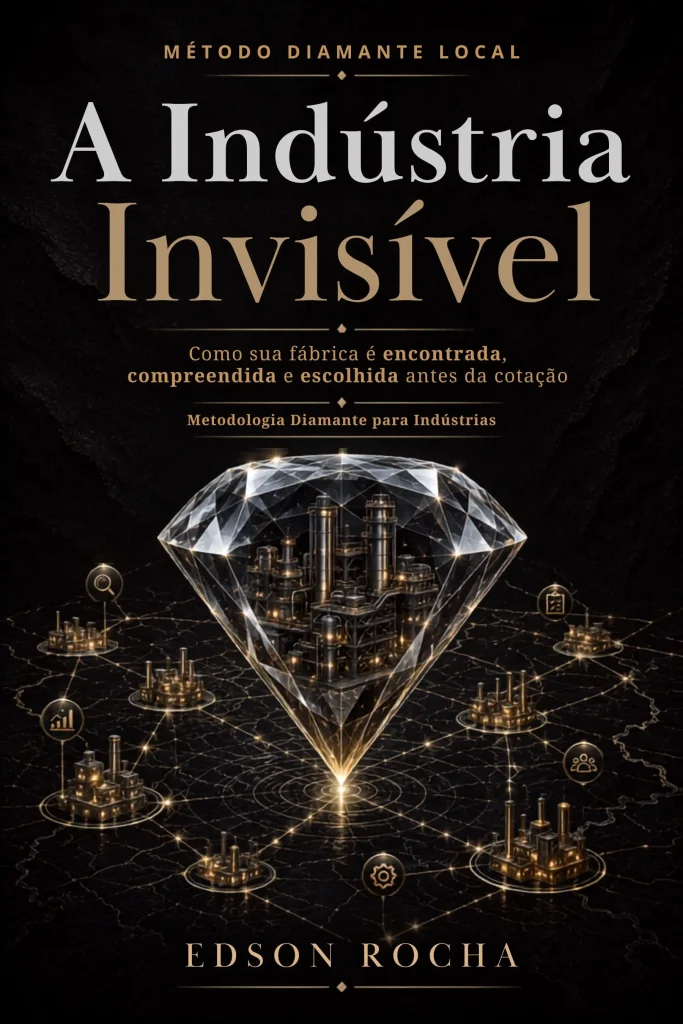 Capa do livro A Indústria Invisível, de Edson Rocha